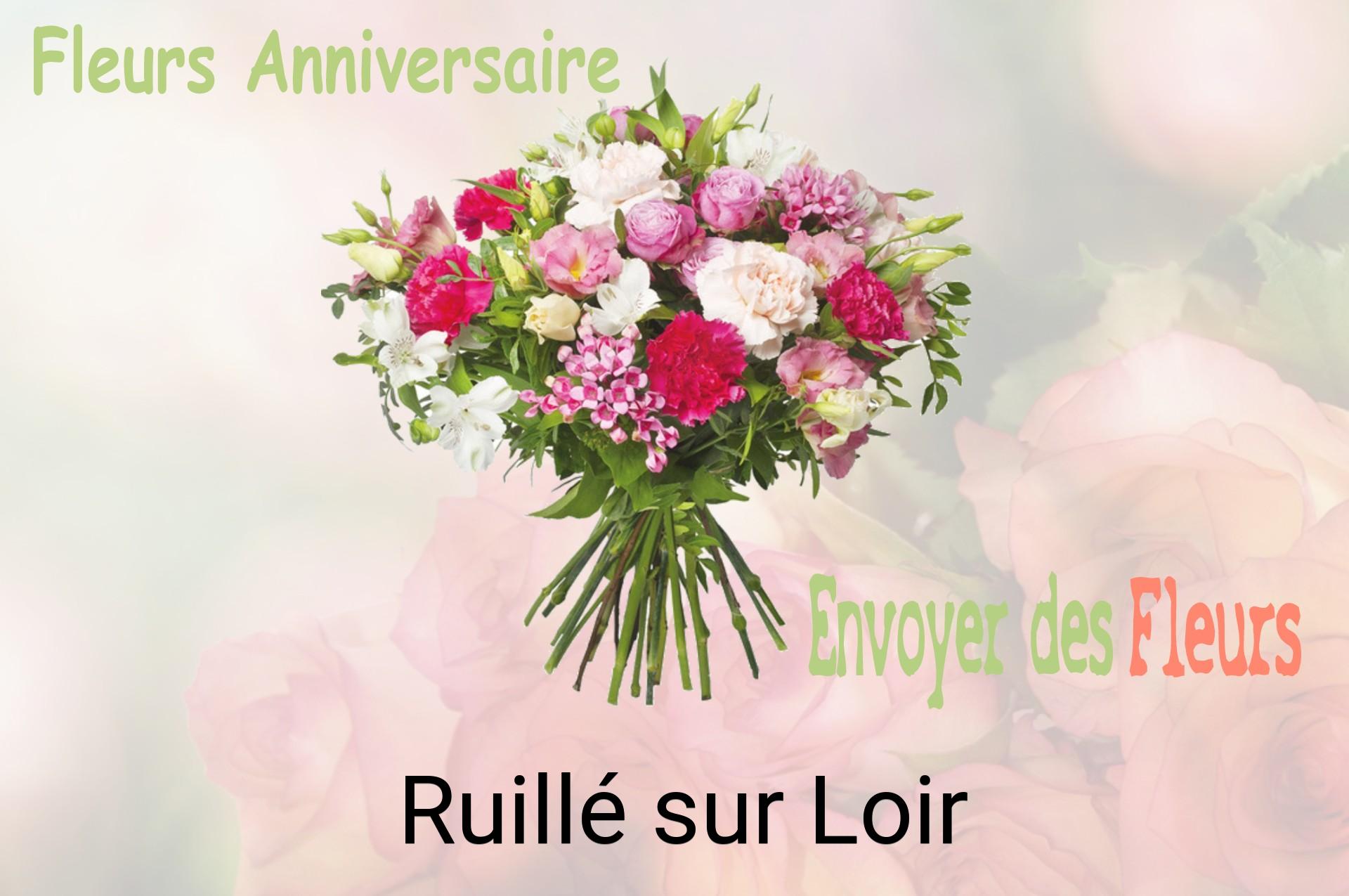 Bouquet de fleurs d’anniversaire livré à Ruillé-sur-Loir