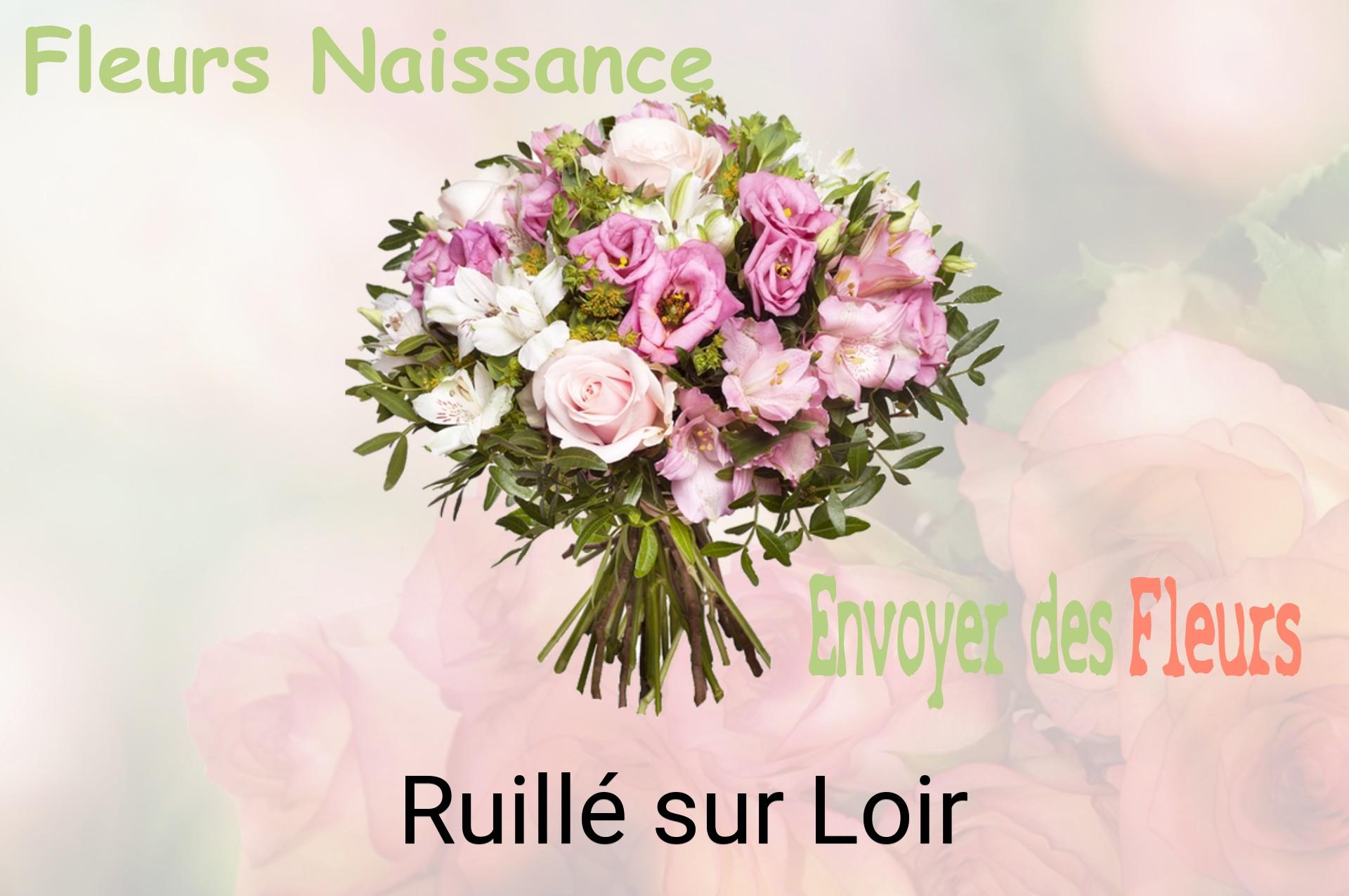 Bouquet de fleurs de naissance livré à Ruillé-sur-Loir